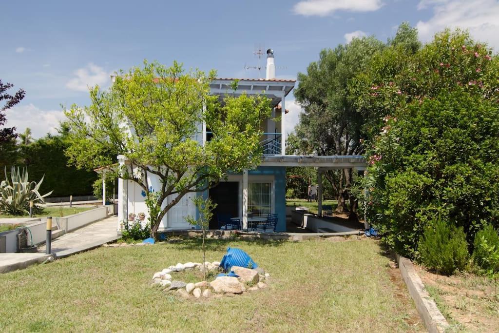 Wonderful House With Private Garden Villa Flogita Exterior foto